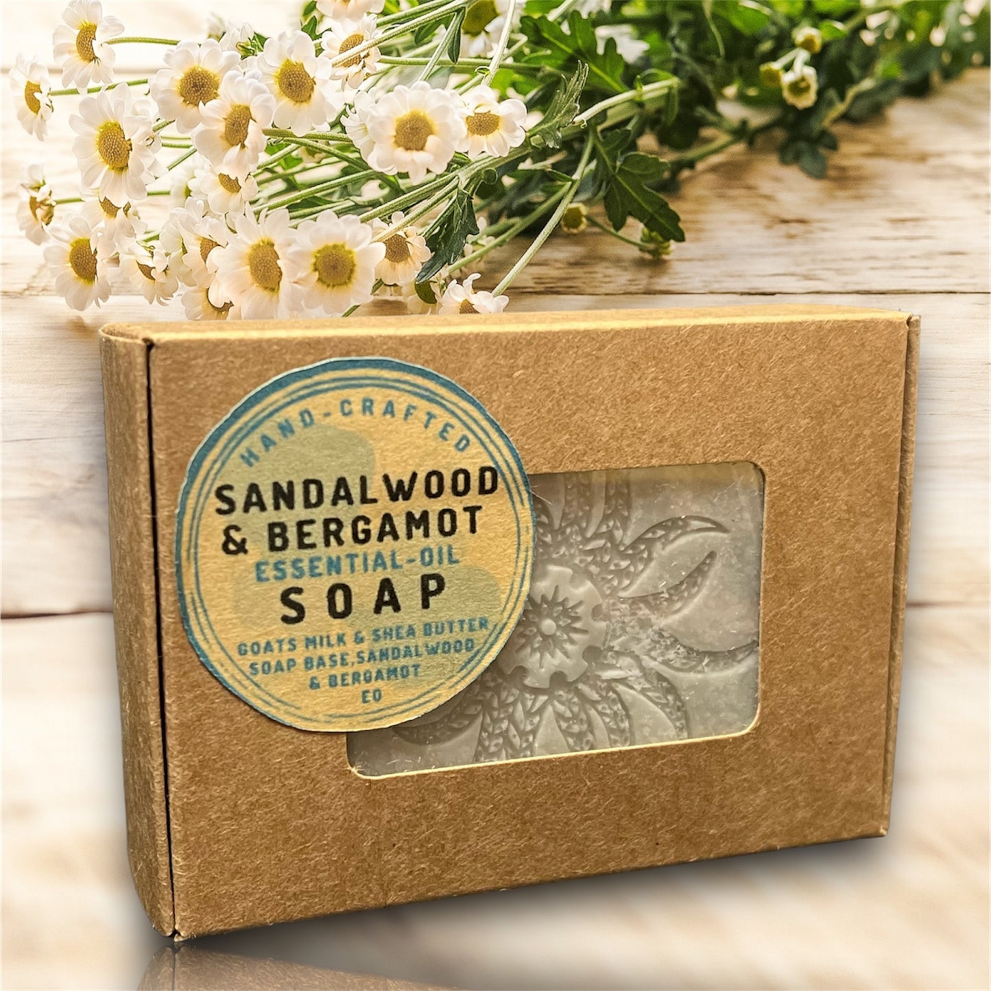 SANDALWOOD & BERGAMOT EO SOAP