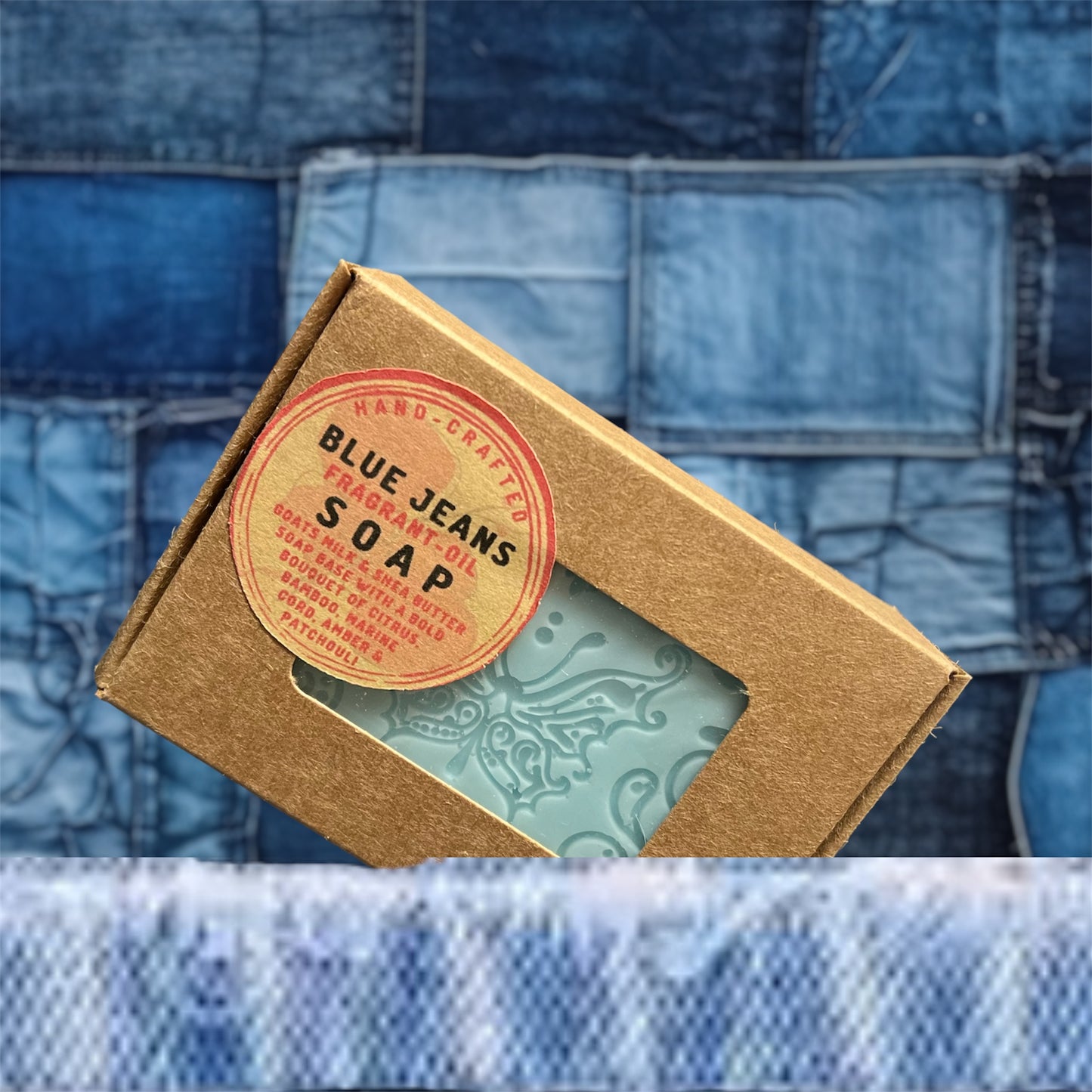 BLUE JEANS FO SOAP