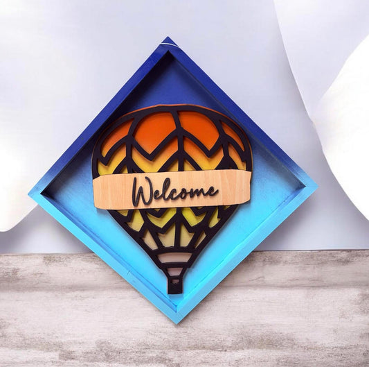 HOT AIR BALLOON SIGN