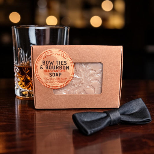 BOW TIES & BOURBON FO SOAP