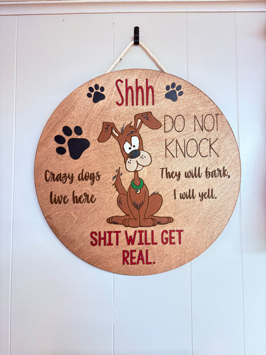 DOG SIGN