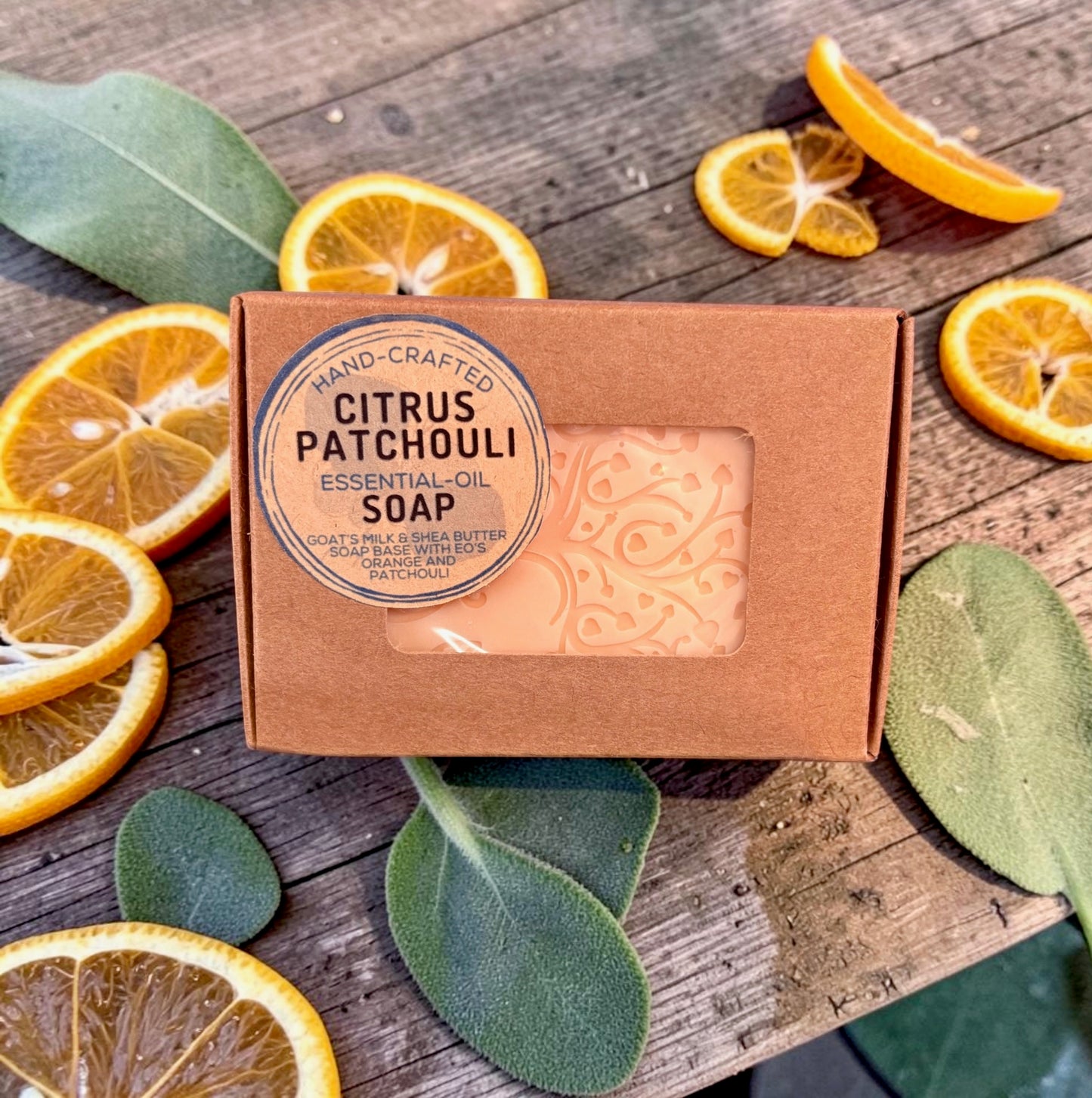 CITRUS PATCHOULI EO SOAP