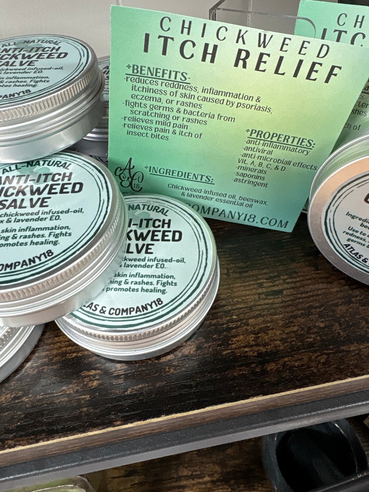 ANTI-ITCH CHICKWEED SALVE