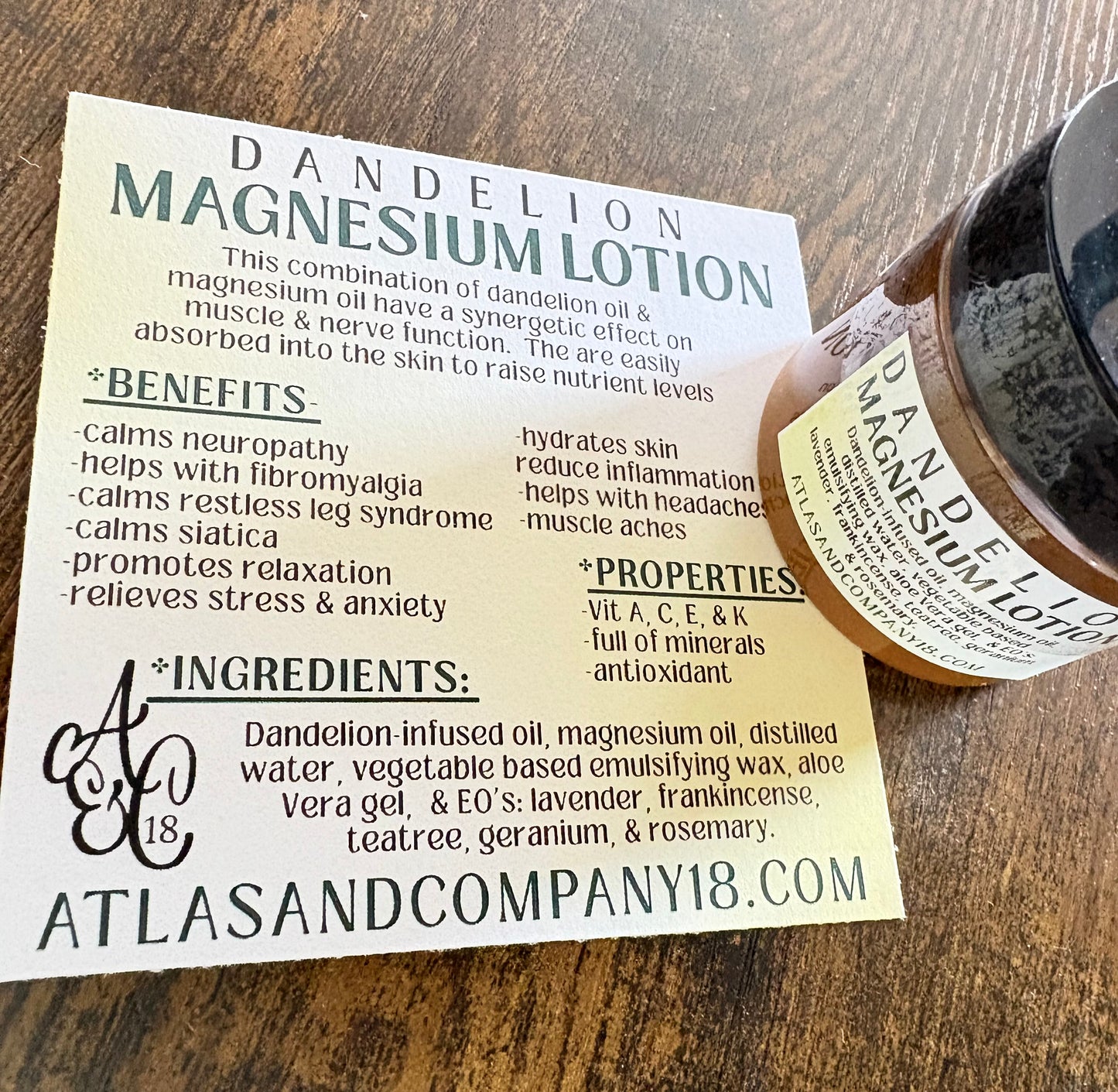 MAGNESIUM LOTION