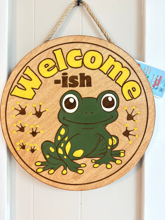 WELCOME-ish FROG