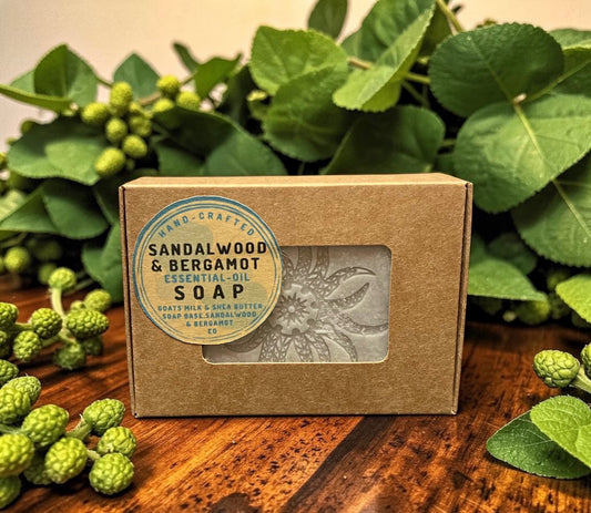 SANDALWOOD & BERGAMOT EO SOAP
