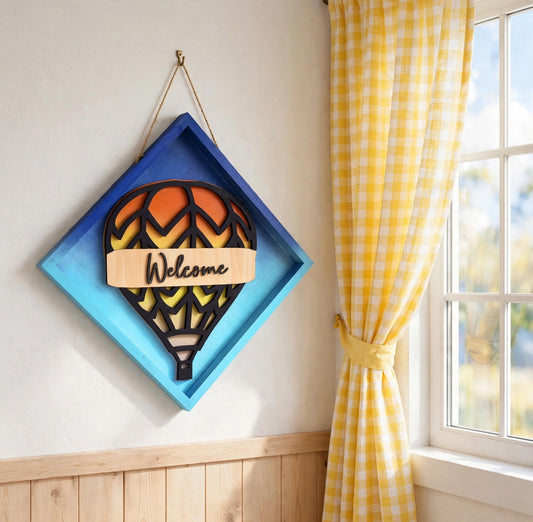 HOT AIR BALLOON SIGN