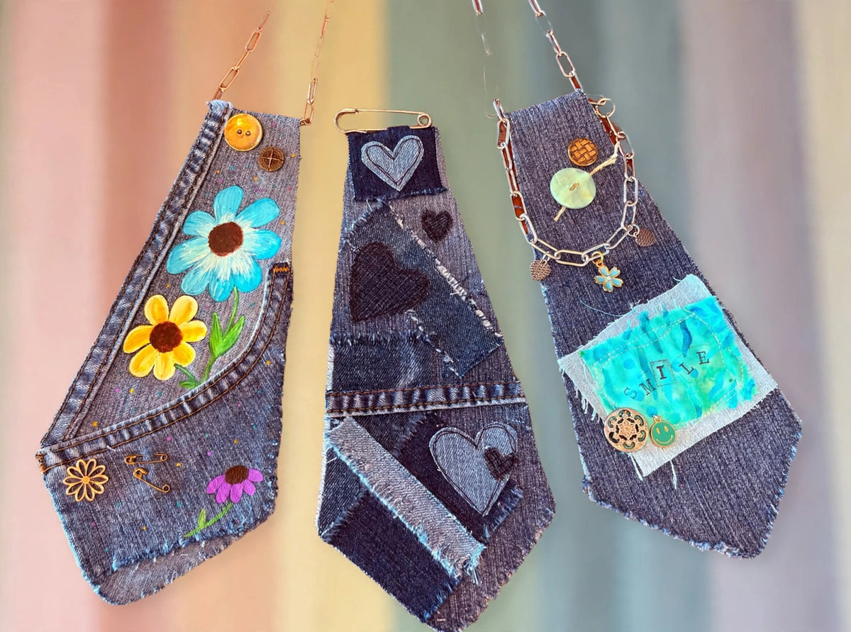 DENIM TIES
