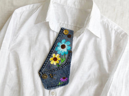 DENIM TIES